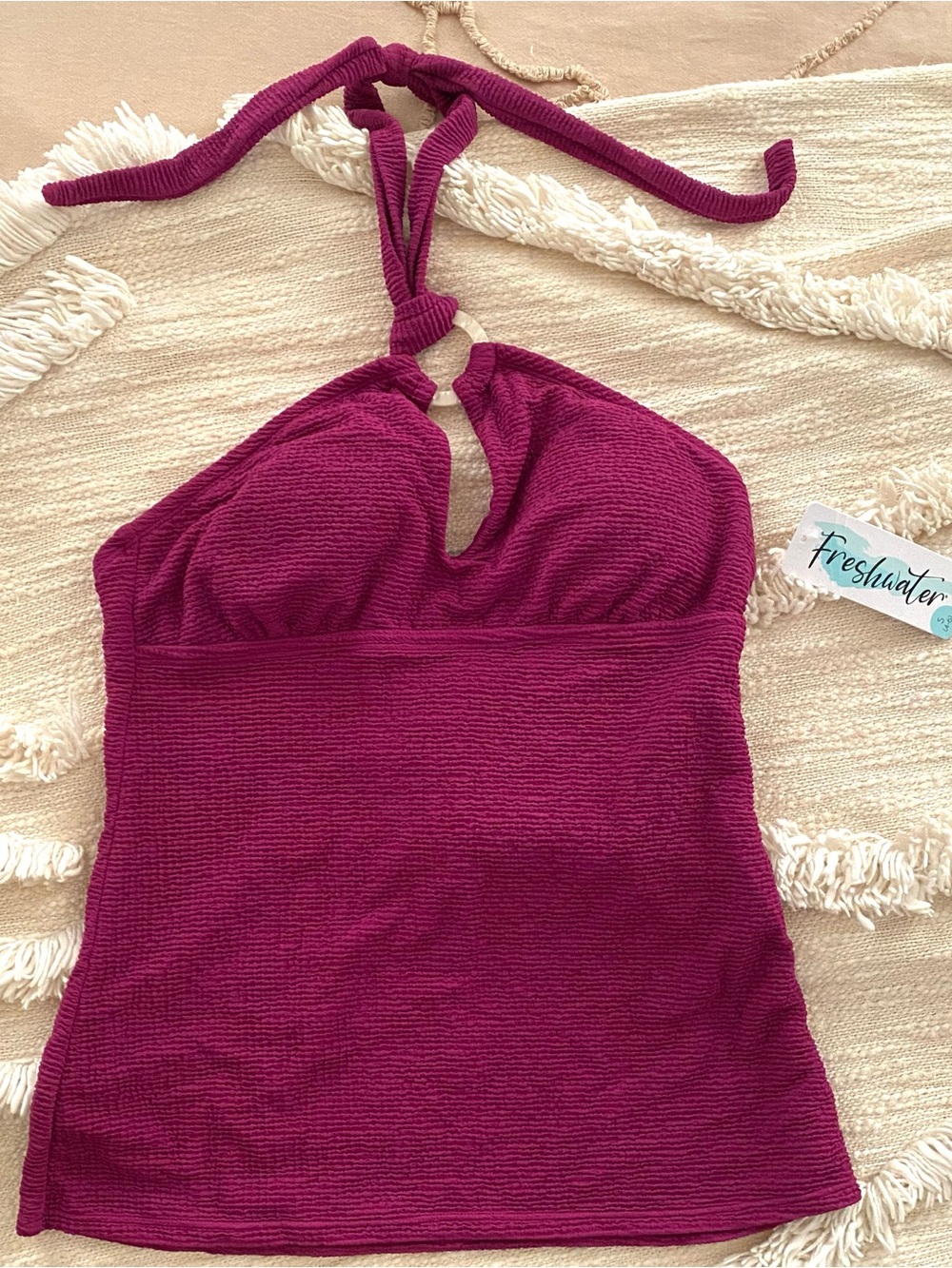 NWT Swim Tankini Top - Purple